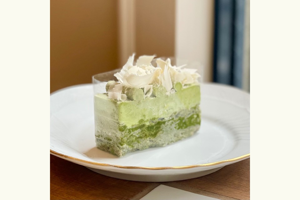 羽根のように軽い抹茶の画像